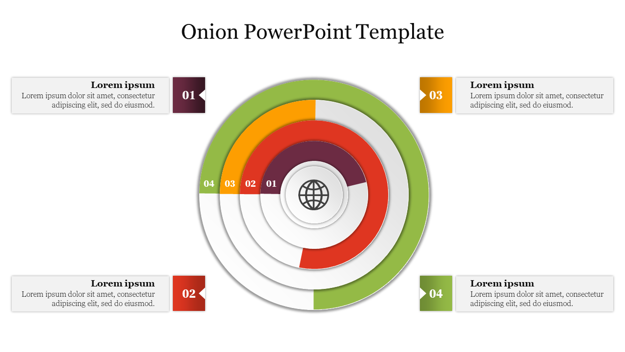 Free Onion PowerPoint Template